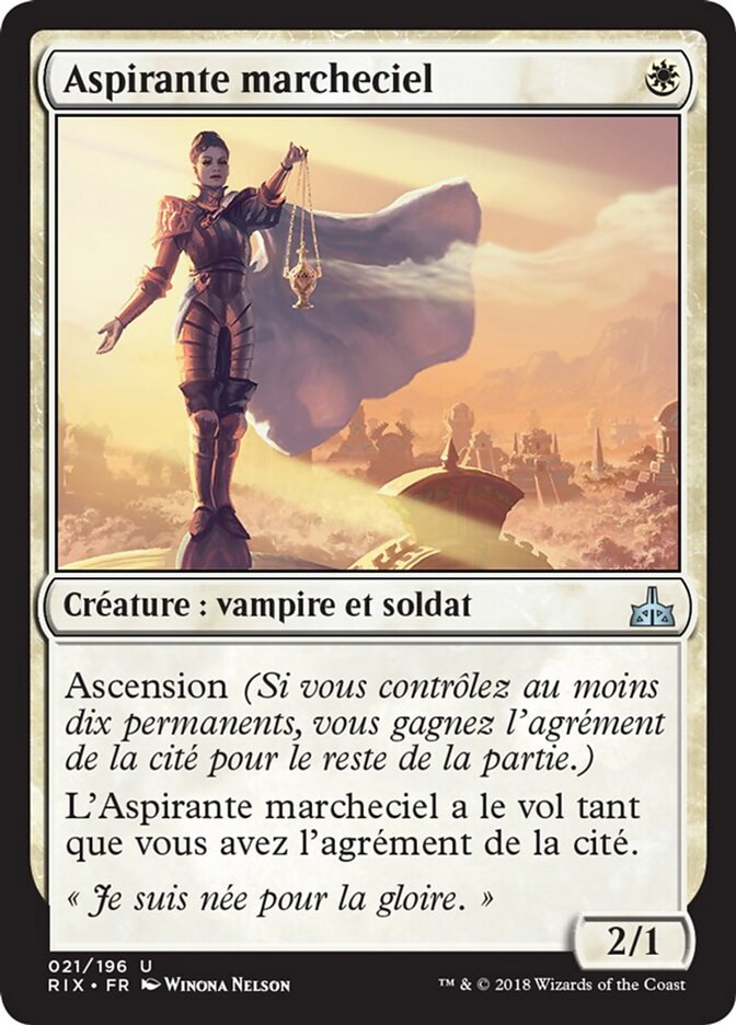 Aspirante marcheciel — Rivals of Ixalan 21/205