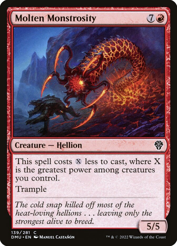Molten Monstrosity — Dominaria United 139/453