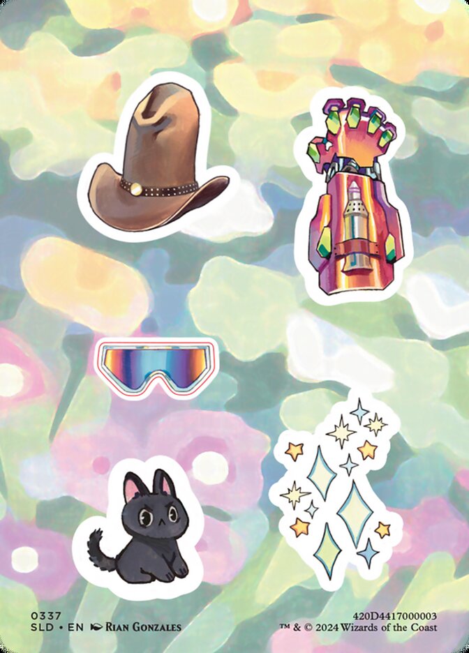 Sticker sheet — Secret Lair Drop 337/2754