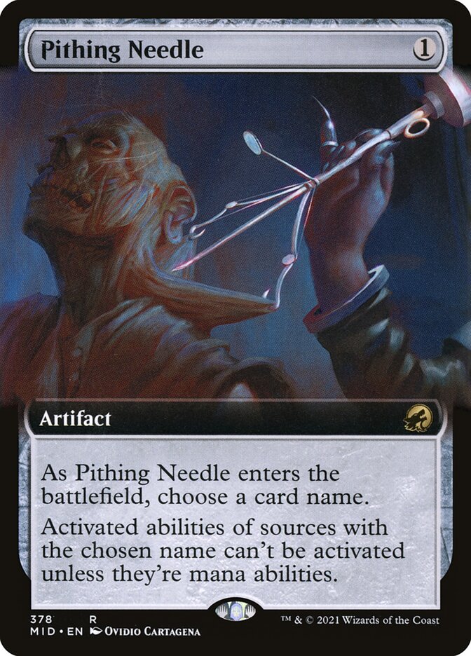 Pithing Needle — Innistrad: Midnight Hunt 378/398
