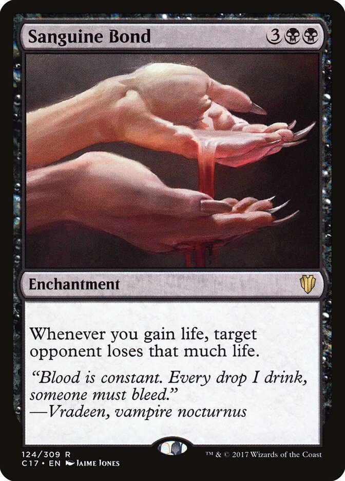Sanguine Bond — Commander 2017 124/309
