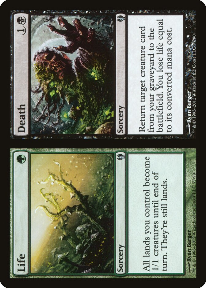Life // Death — Duel Decks: Izzet vs. Golgari 77/90