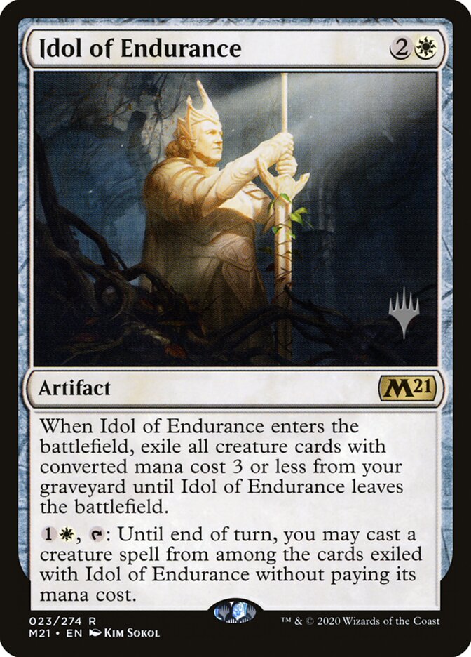 Idol of Endurance — Core Set 2021 Promos 23p/137