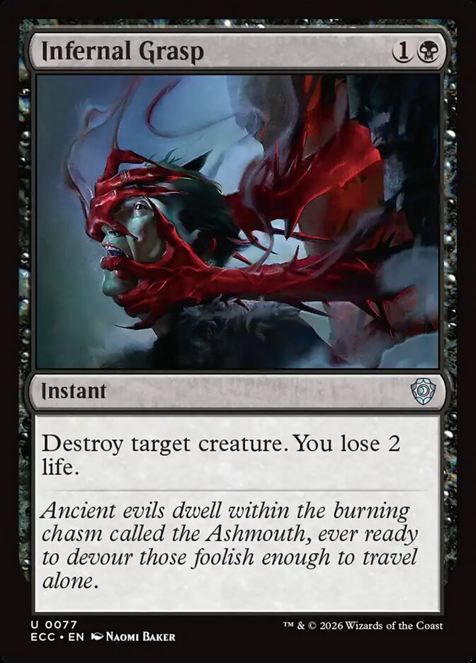 Emprise infernale — Lorwyn Eclipsed Commander 77/176