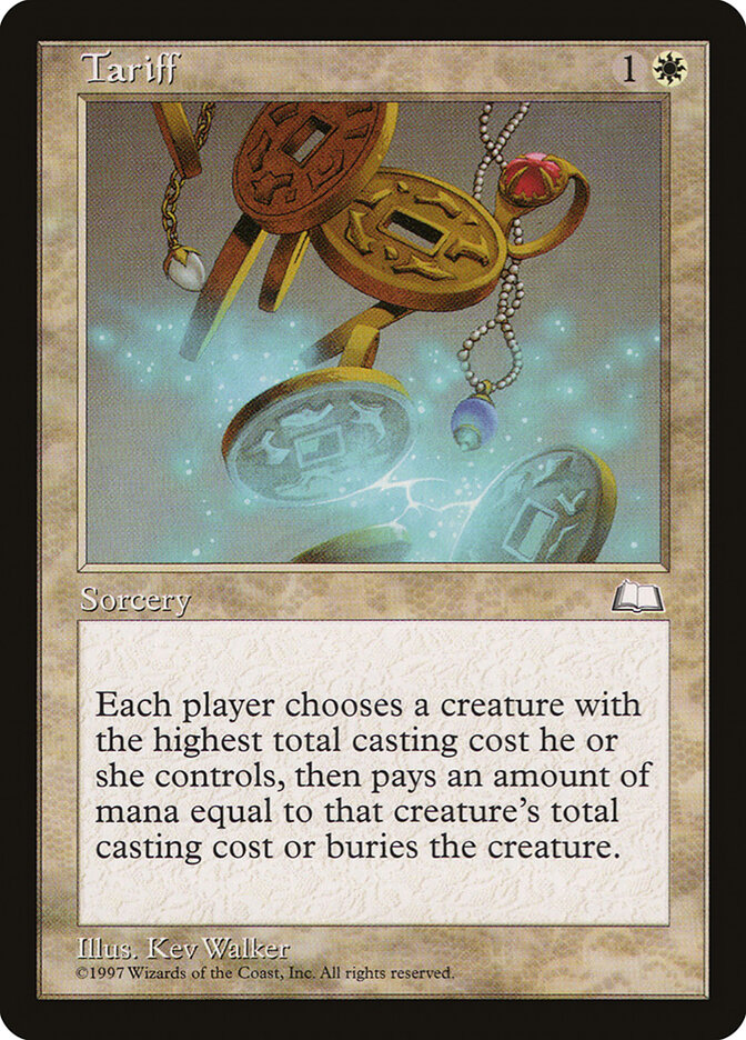 Tariff — Weatherlight 28/167