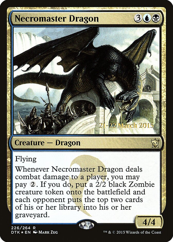 Necromaster Dragon — Dragons of Tarkir Promos 226s/51