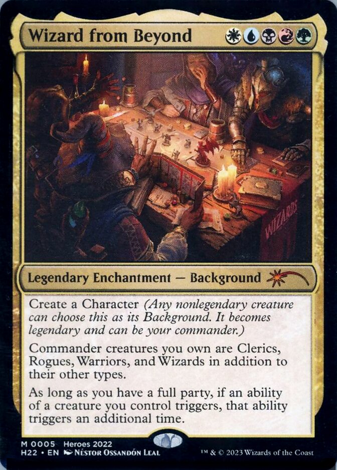 Wizard from Beyond — 2022 Heroes of the Realm 5/5