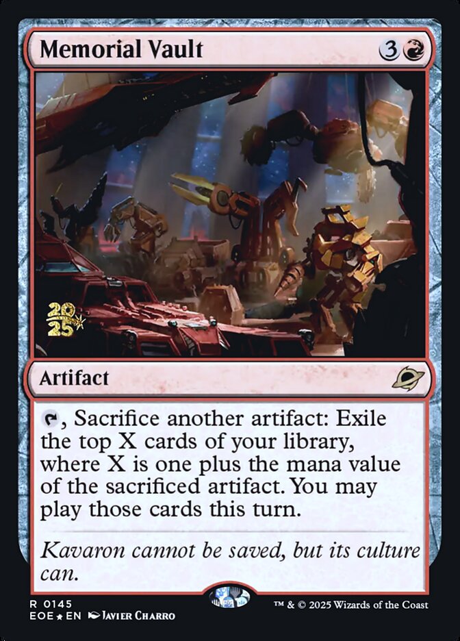 Memorial Vault — Edge of Eternities Promos 145s/160