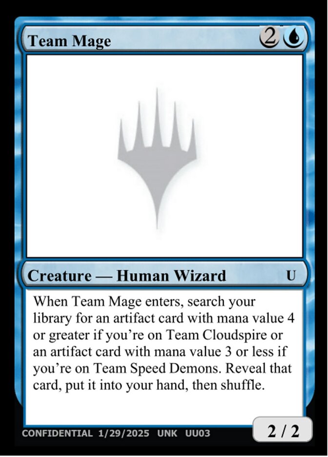 Team Mage — Unknown Event UU03a/512