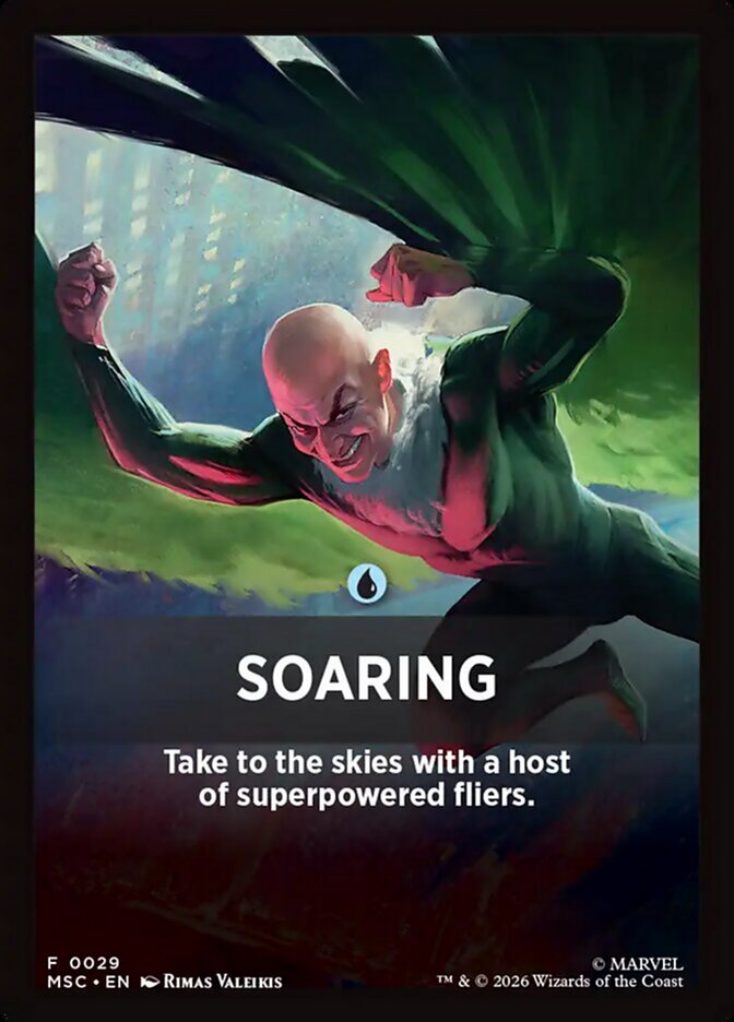 Soaring — Marvel Super Heroes Jumpstart Front Cards 29/61