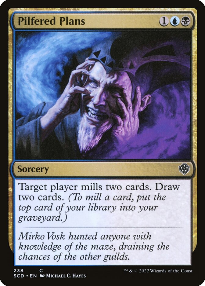 Pilfered Plans — Starter Commander Decks 238/352