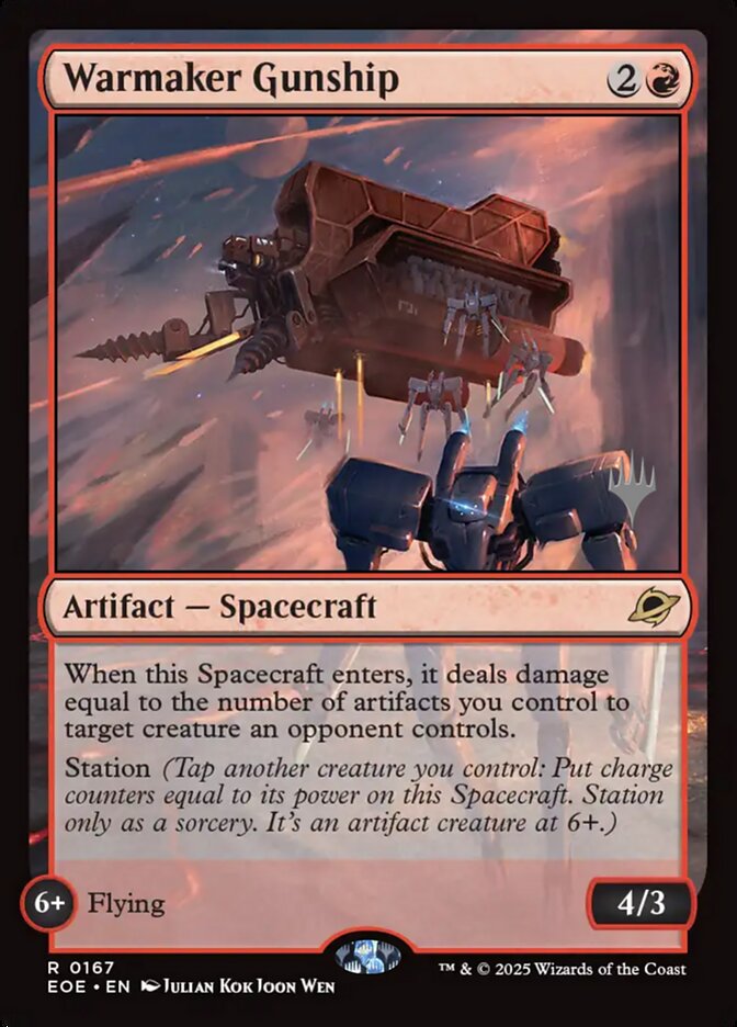 Warmaker Gunship — Edge of Eternities Promos 167p/160