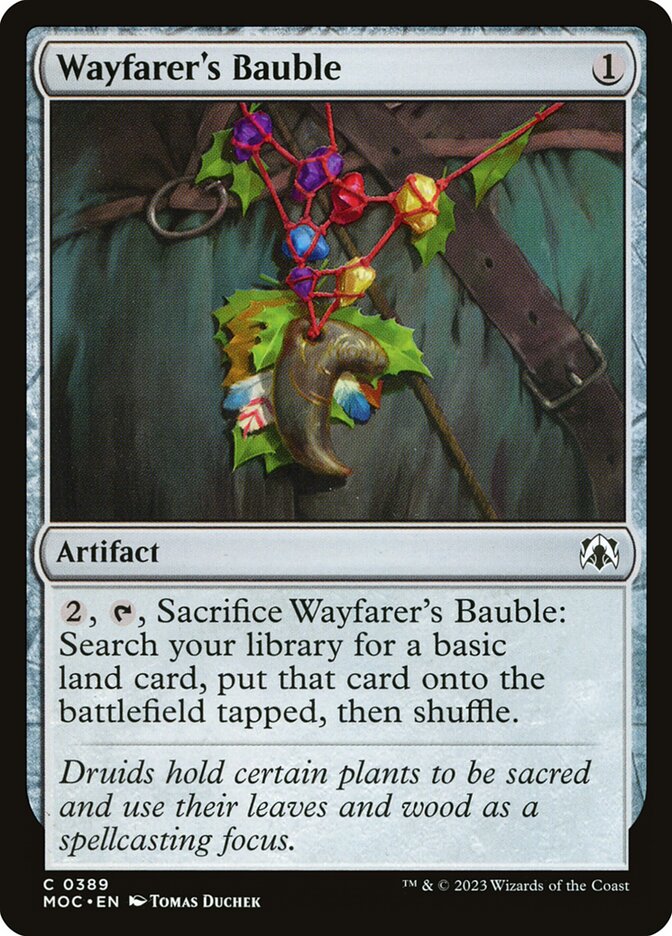 Wayfarer's Bauble — March of the Machine Commander 389/450