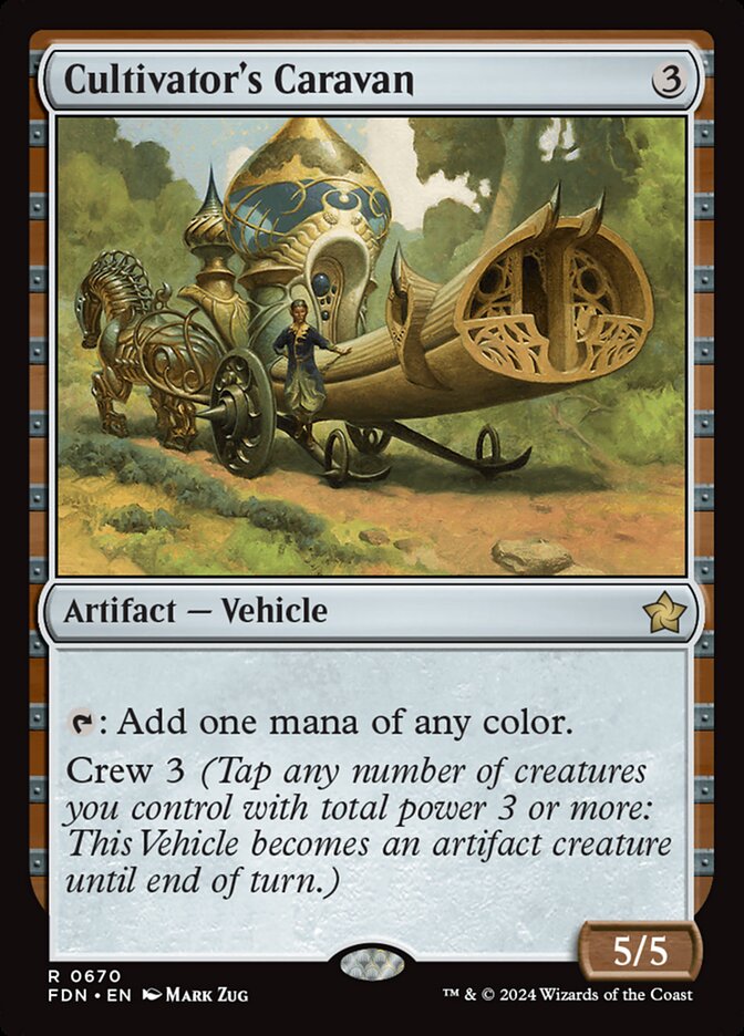 Cultivator's Caravan — Foundations 670/771