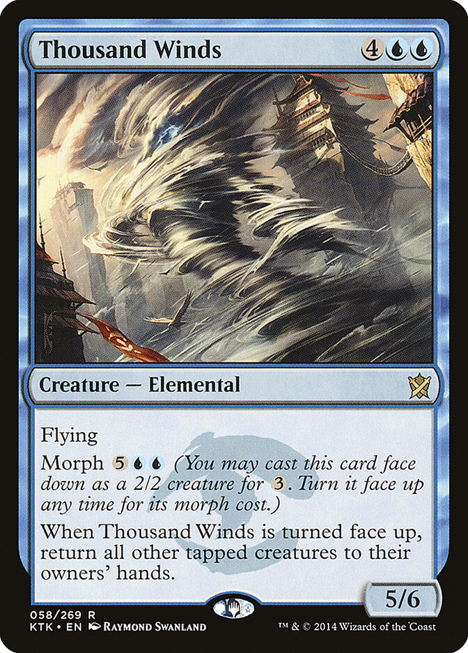 Thousand Winds — Khans of Tarkir 58/293