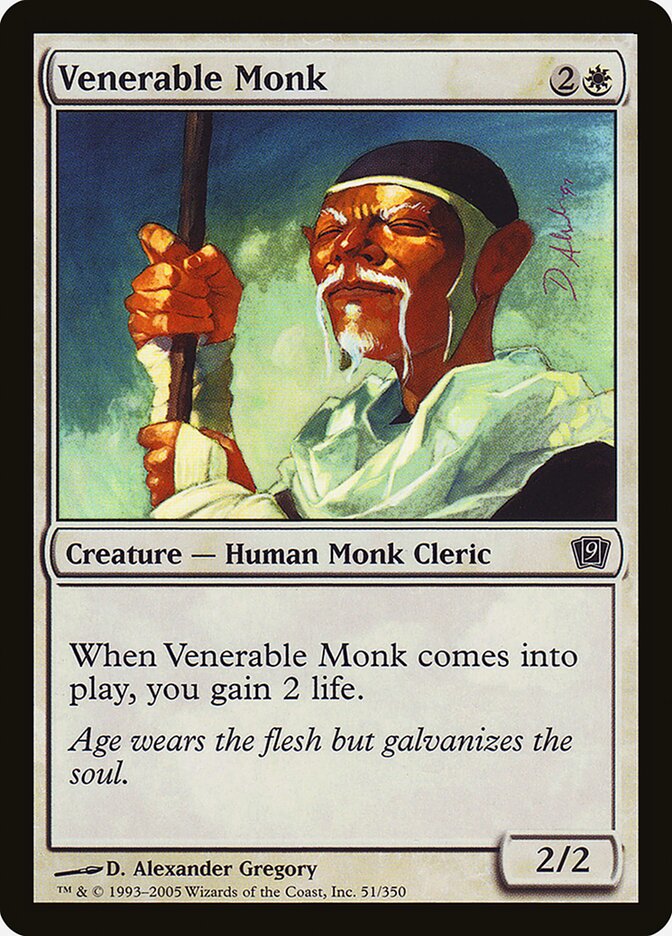 Venerable Monk — Ninth Edition 51★/709