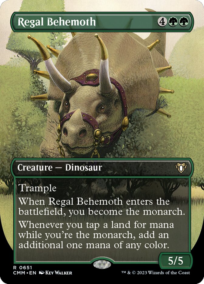 Regal Behemoth — Commander Masters 651/1067