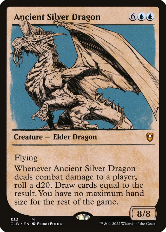 Ancient Silver Dragon — Commander Legends: Battle for Baldur's Gate 382/936