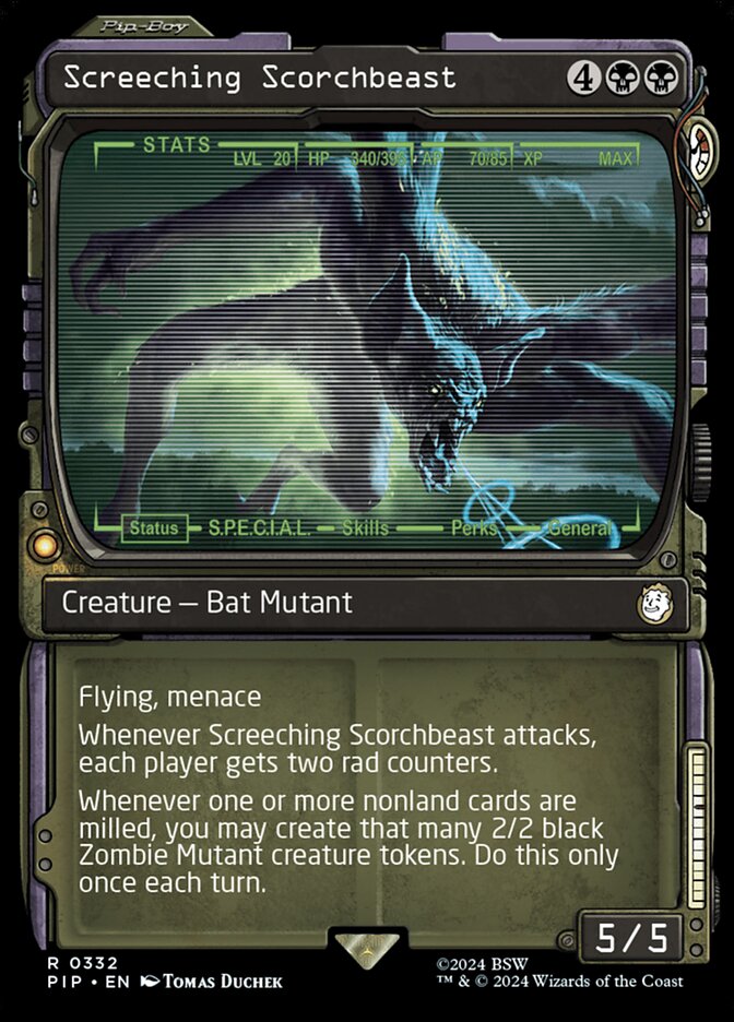 Screeching Scorchbeast — Fallout 332/1068