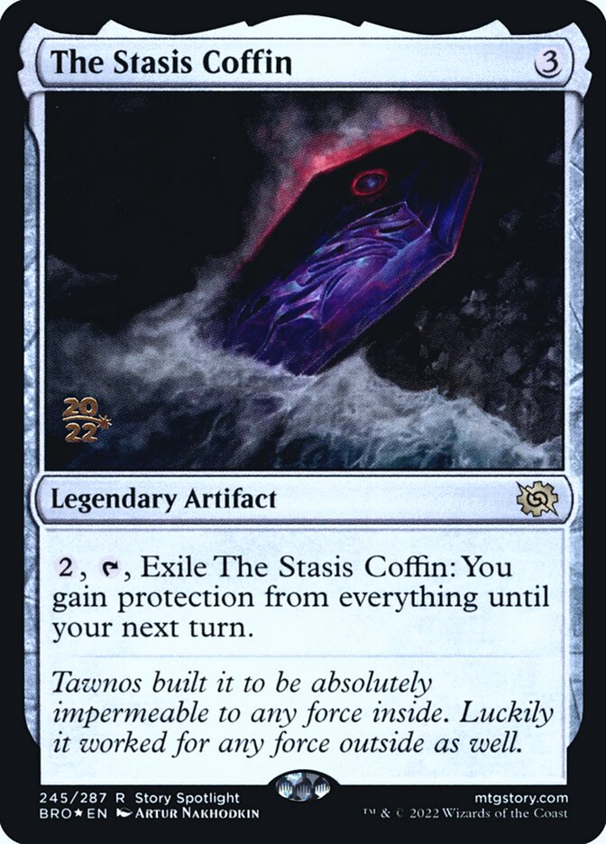 The Stasis Coffin — The Brothers' War Promos 245s/171