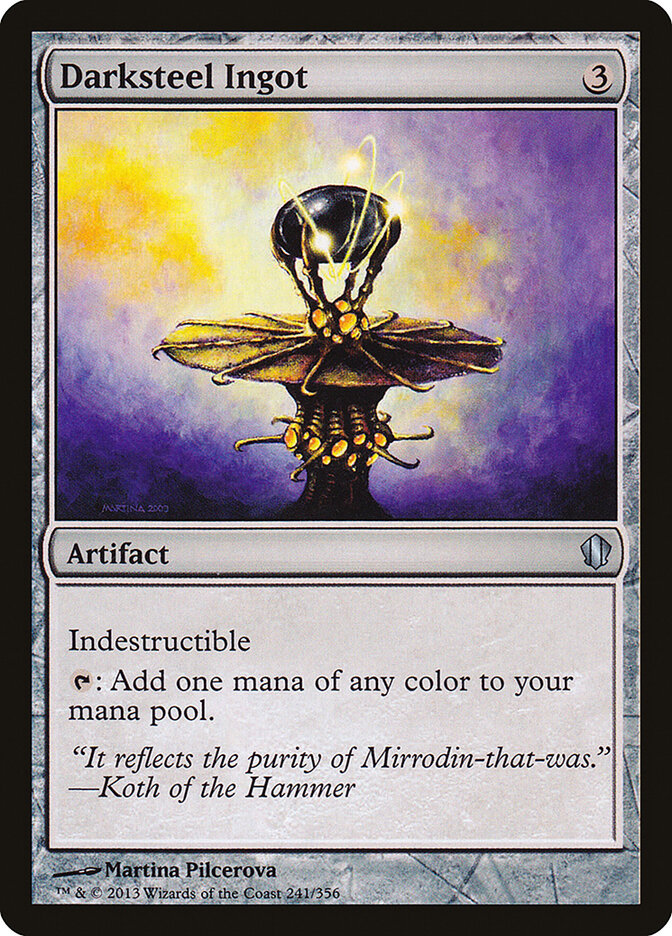 Darksteel Ingot — Commander 2013 241/356