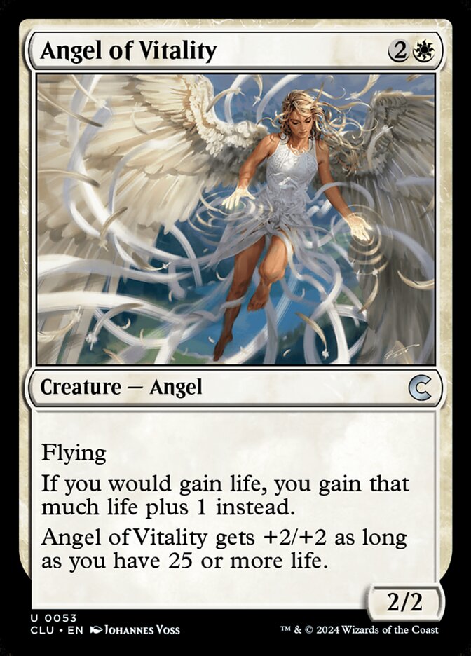 Angel of Vitality — Ravnica: Clue Edition 53/284