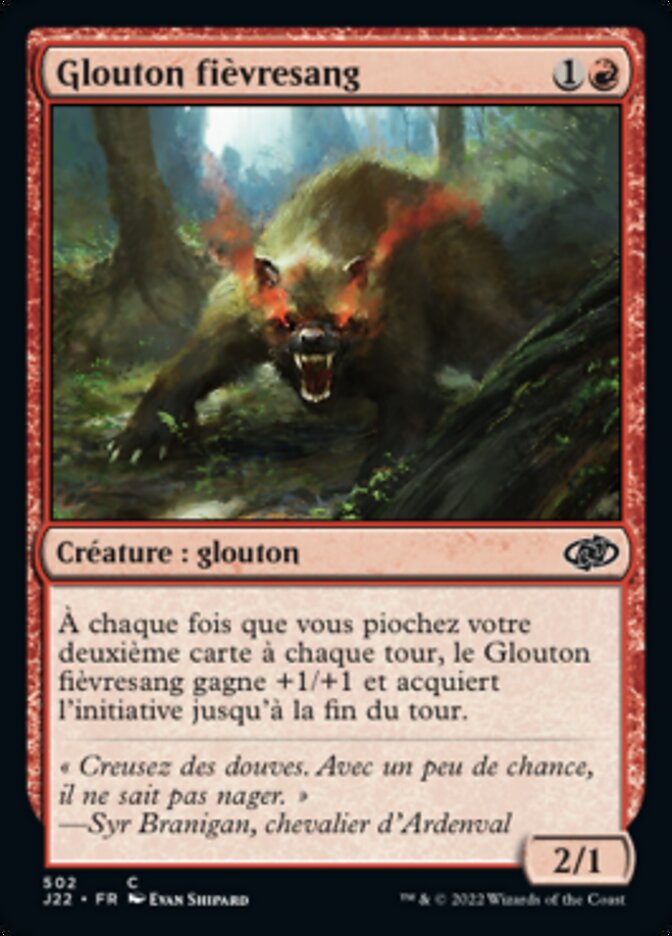Glouton fièvresang — Jumpstart 2022 502/835