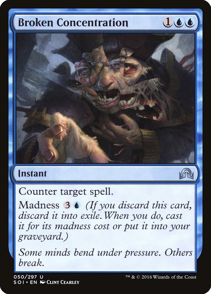 Broken Concentration — Shadows over Innistrad 50/297