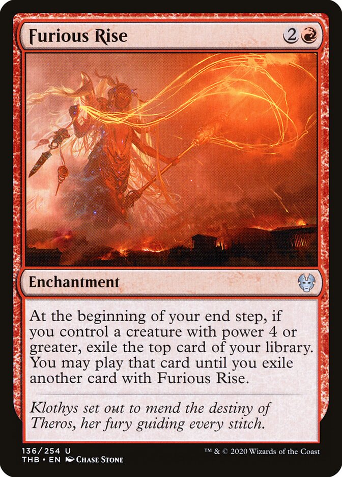 Furious Rise — Theros Beyond Death 136/358