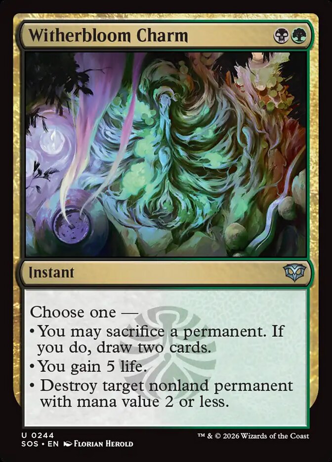 Witherbloom Charm — Secrets of Strixhaven 244/368