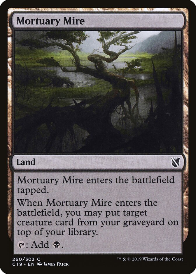 Mortuary Mire — Commander 2019 260/302