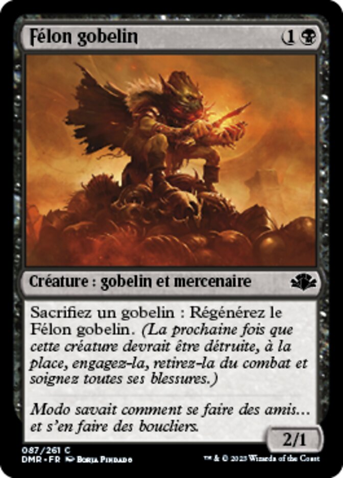 Félon gobelin — Dominaria Remastered 87/457