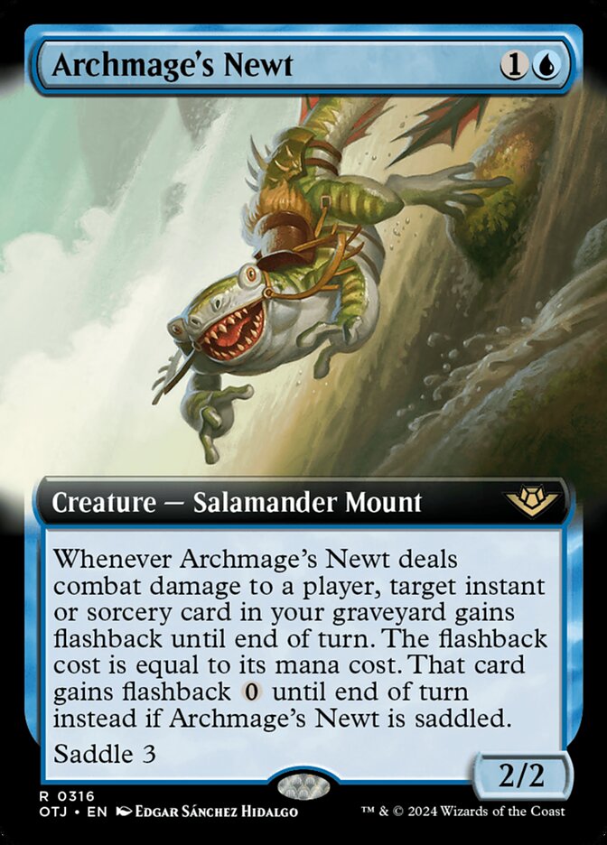 Archmage's Newt — Outlaws of Thunder Junction 316/374