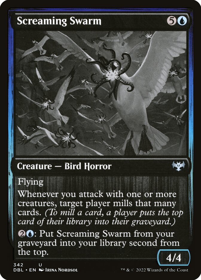 Screaming Swarm — Innistrad: Double Feature 342/535