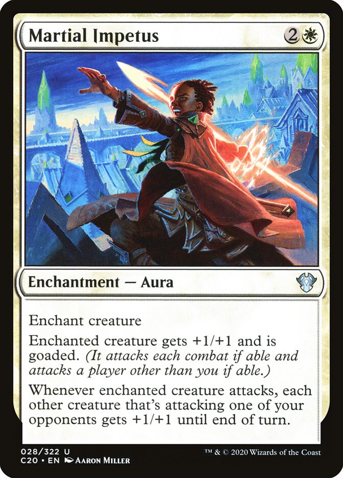 Martial Impetus — Commander 2020 28/322