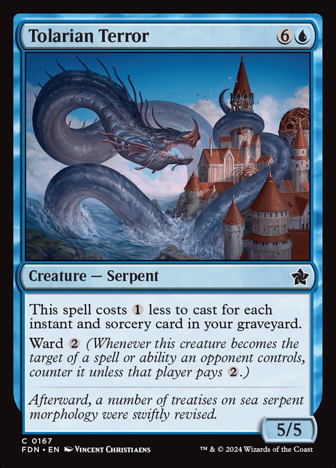 Tolarian Terror — Foundations 167/771