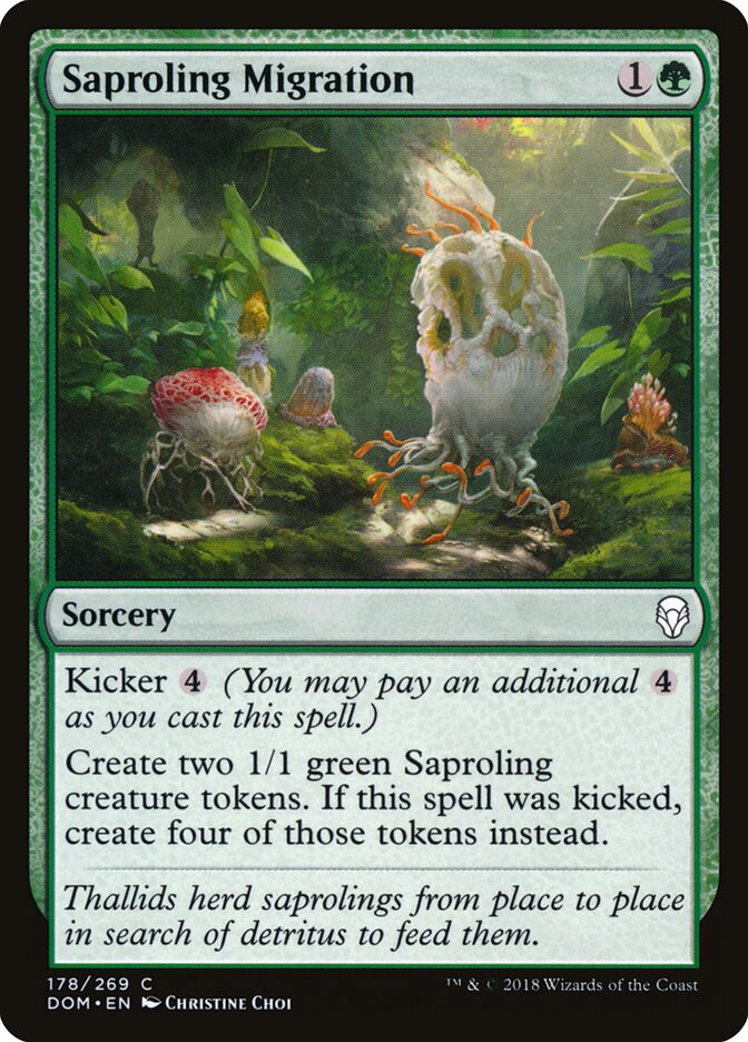 Saproling Migration — Dominaria 178/280