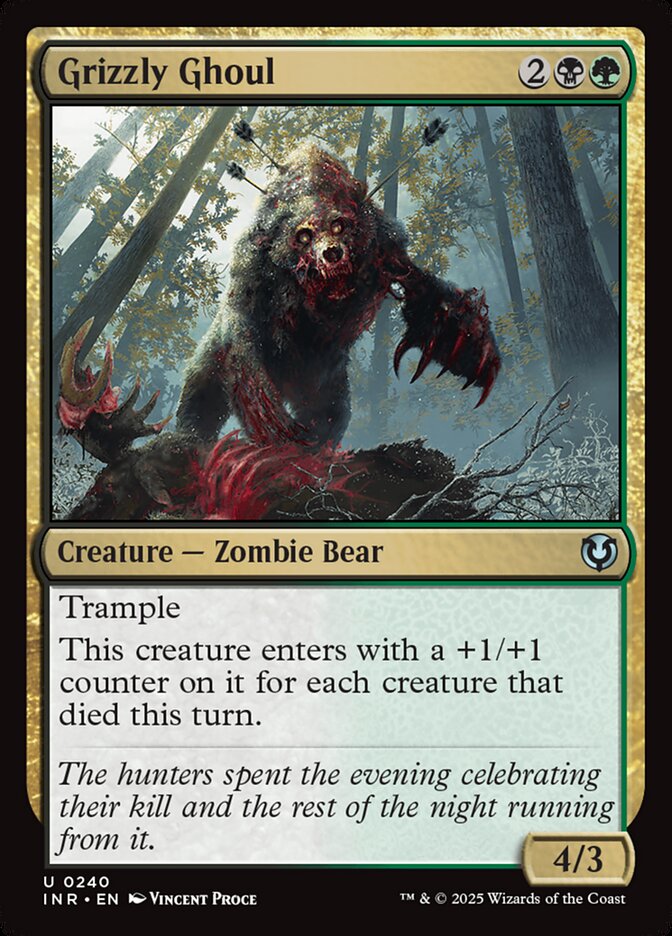 Grizzly Ghoul — Innistrad Remastered 240/495