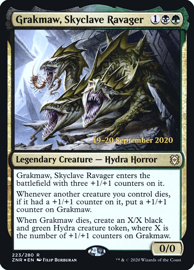 Grakmaw, Skyclave Ravager — Zendikar Rising Promos 223s/153