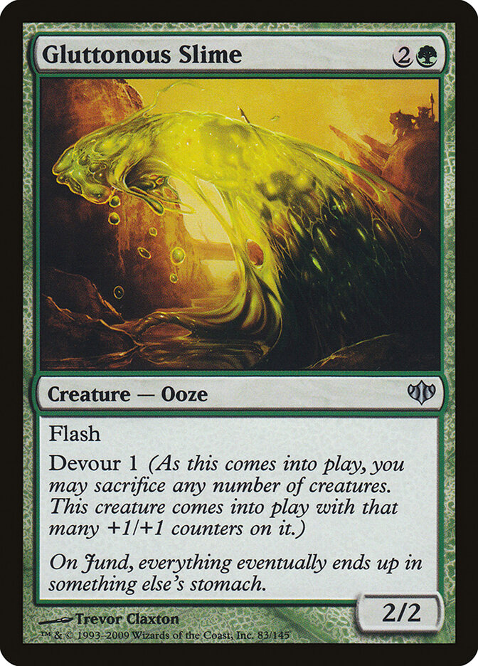 Gluttonous Slime — Conflux 83/145