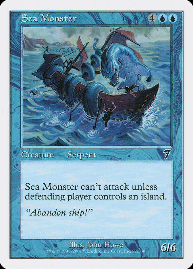 Monstre marin — Seventh Edition 97/708