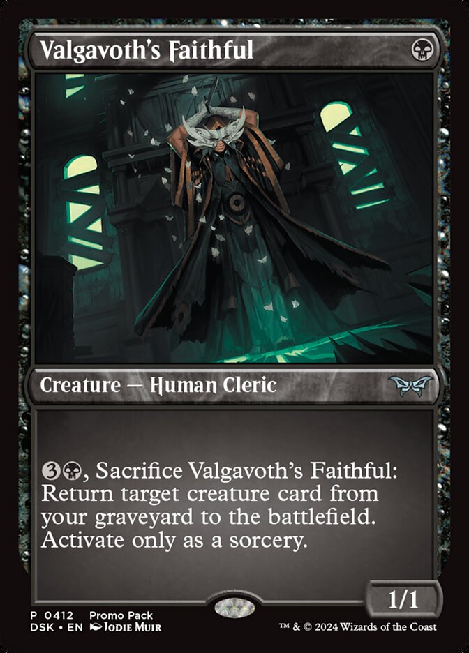 Valgavoth's Faithful — Duskmourn: House of Horror 412/419