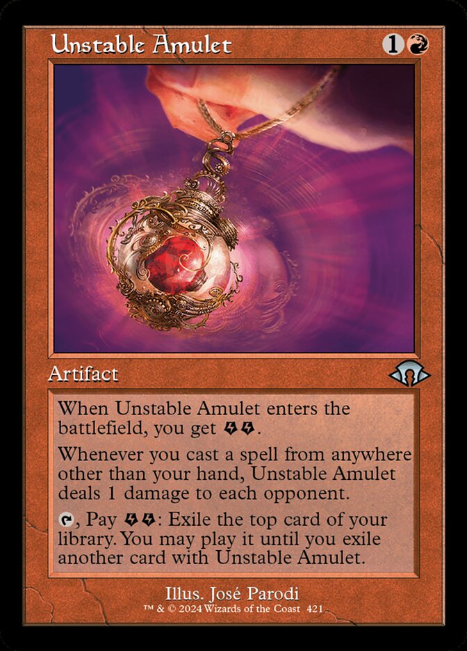 Unstable Amulet — Modern Horizons 3 421/528