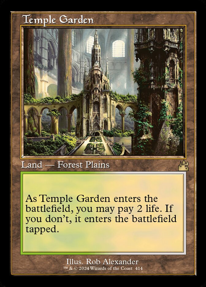 Temple Garden — Ravnica Remastered 414/531