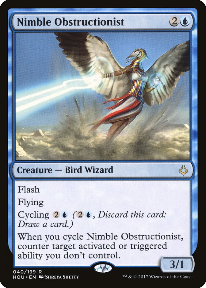 Nimble Obstructionist — Hour of Devastation 40/209