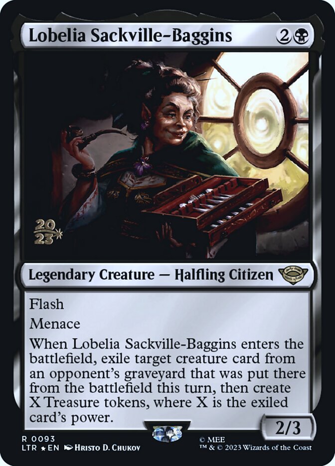 Lobelia Sackville-Baggins — Tales of Middle-earth Promos 93s/86