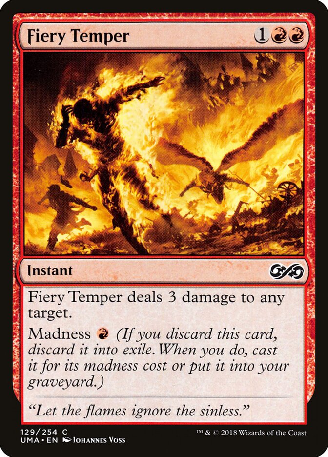 Fiery Temper — Ultimate Masters 129/254