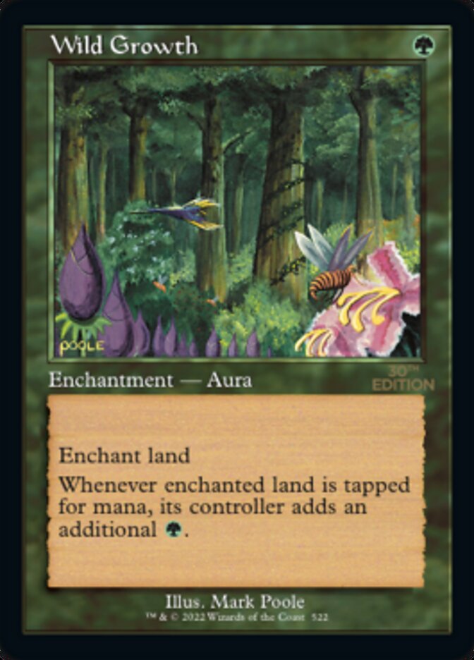 Wild Growth — 30th Anniversary Edition 522/594
