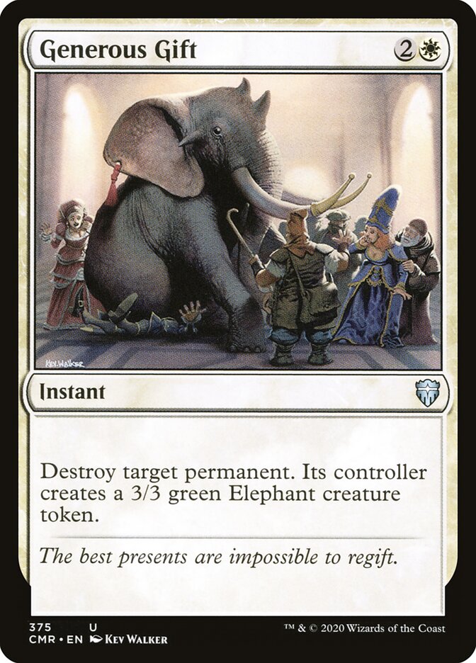 Cadeau généreux — Commander Legends 375/718