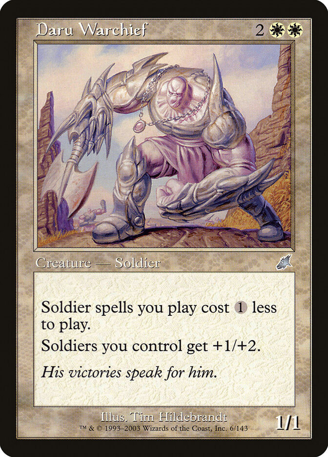 Daru Warchief — Scourge 6/143